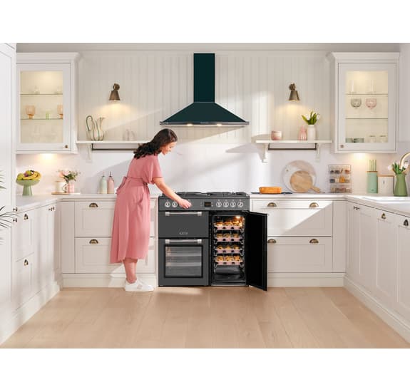 90cm Dual Fuel Range Cooker | Cookmaster CK90F530 | Leisure