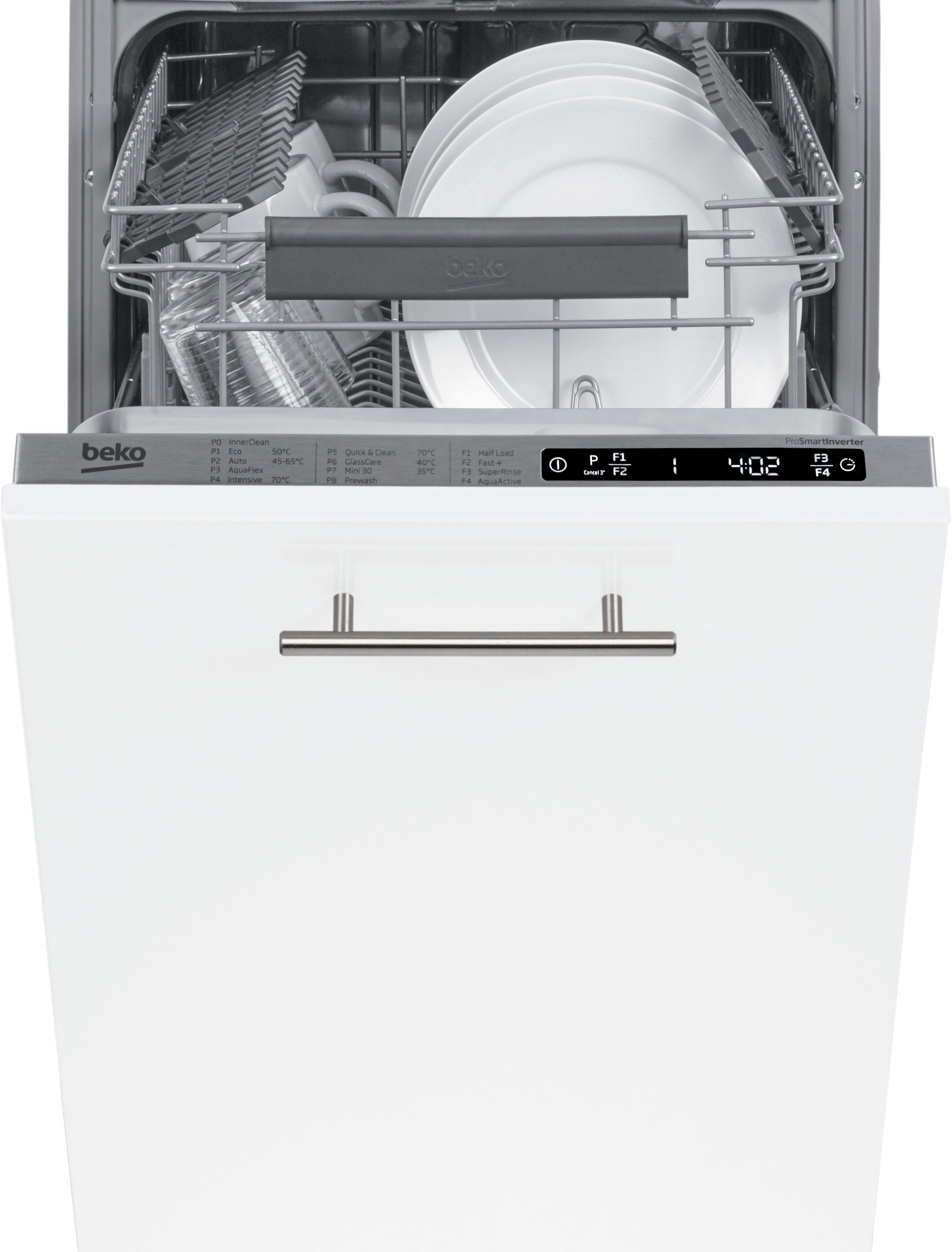 Bush slimline integrated dishwasher on sale