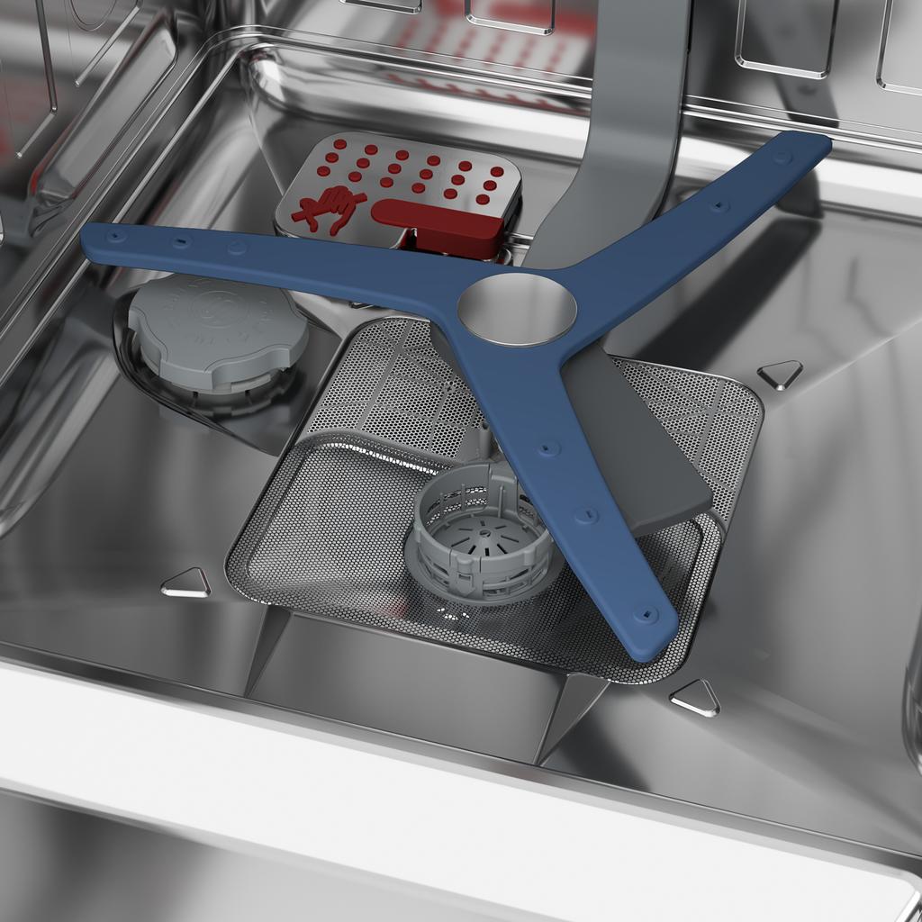 BDIN38560CF Tailored for your convenience, this Integrated Full Size Dishwasher features Beko’s Fast45 programme, efficiently handling a full load of dishes in just 45 minutes, perfect for those hectic moments. For an extra layer of cleanliness assurance, the HygieneIntense programme effectively eliminates 99.9% of bacteria and viruses*. Plus, as a testament to our confidence in durability and quality, this model is backed by our 10-Year Beko Parts Guarantee.
