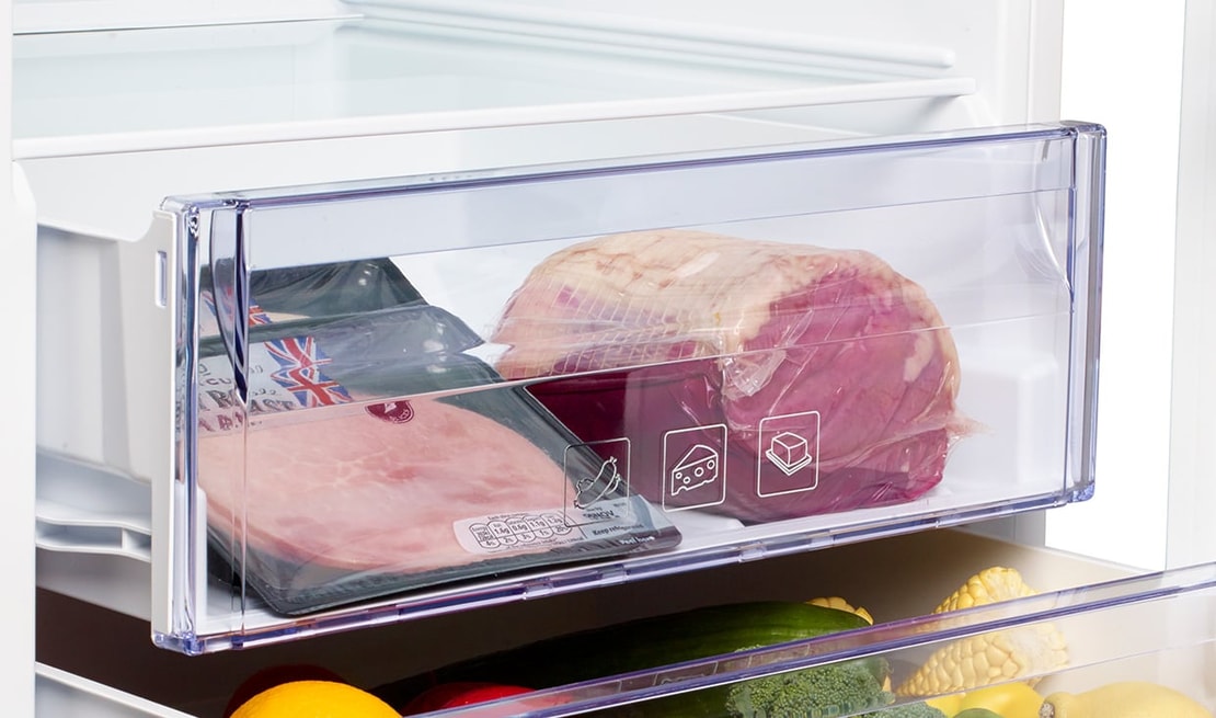 American Fridge Freezer With Wine Cooler LM16251W Leisure