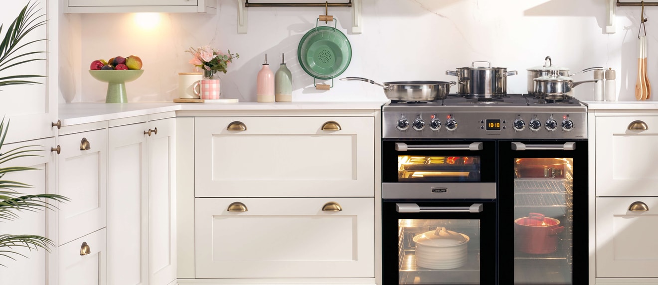 Beko electric top range cooker 90cm