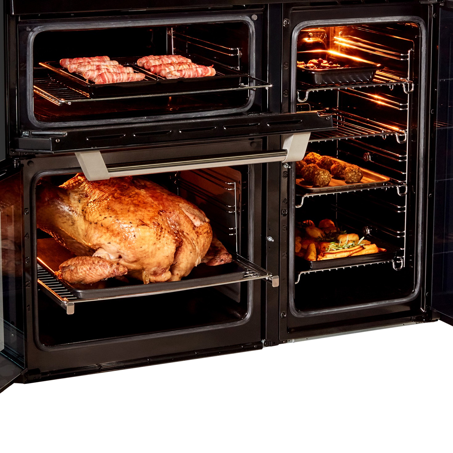 100cm Dual Fuel Range Cooker | Cuisinemaster Pro PR100F530 | Leisure