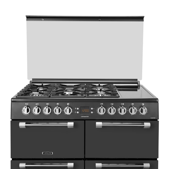 Dual fuel cooker with lid sale