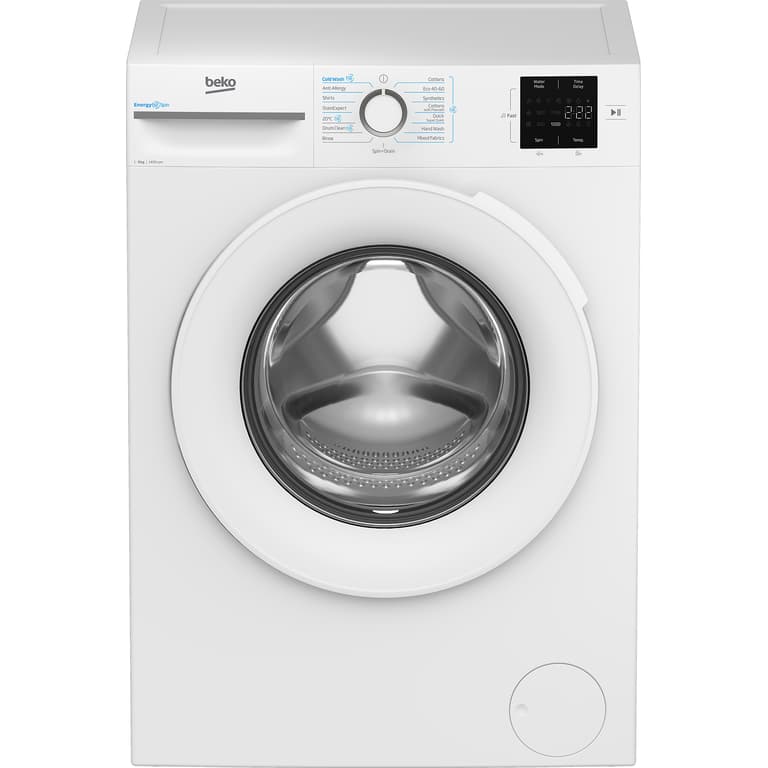 Freestanding 9kg 1400rpm Washing Machine with EnergySpin