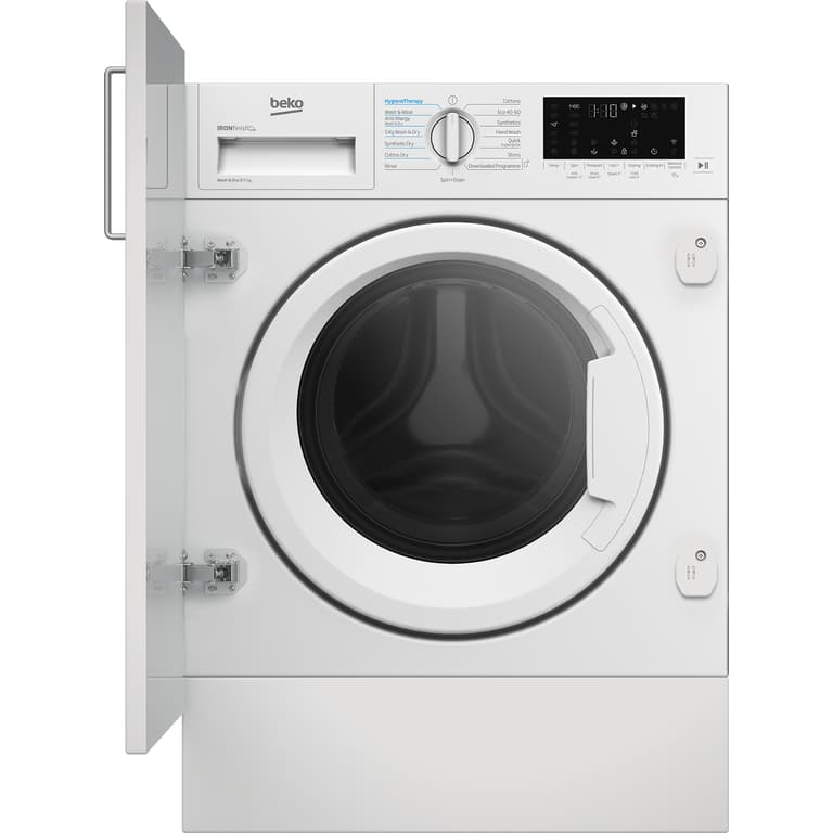Integrated 8kg Wash / 5kg Dry Washer Dryer with Quick Programme