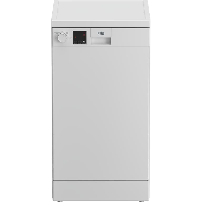 Freestanding Slimline Dishwasher with Quick Programmes