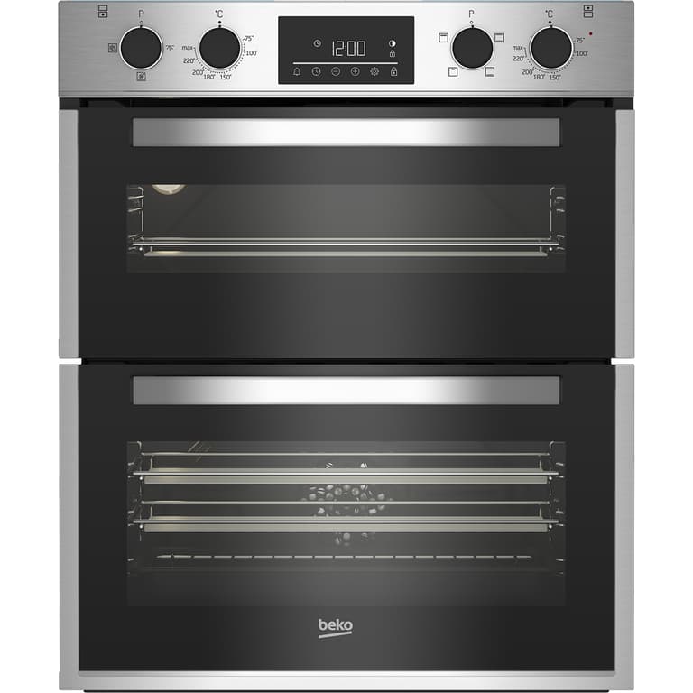72cm Built-Under Double Fan Oven with Touch Controls