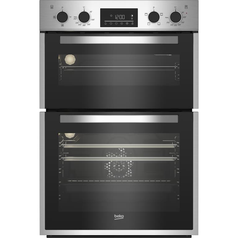 90cm Built-In Double Fan Oven with Touch Controls