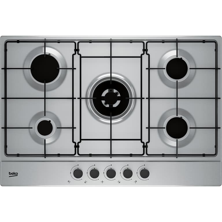 75cm Gas Hob with Front Knob Controls
