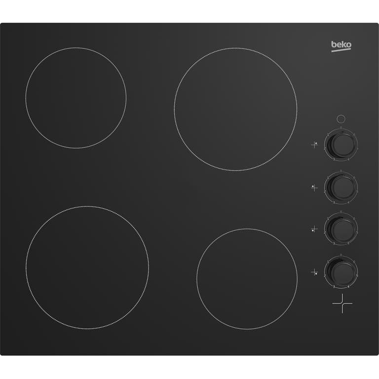 60cm Ceramic Hob with Side Knob Controls