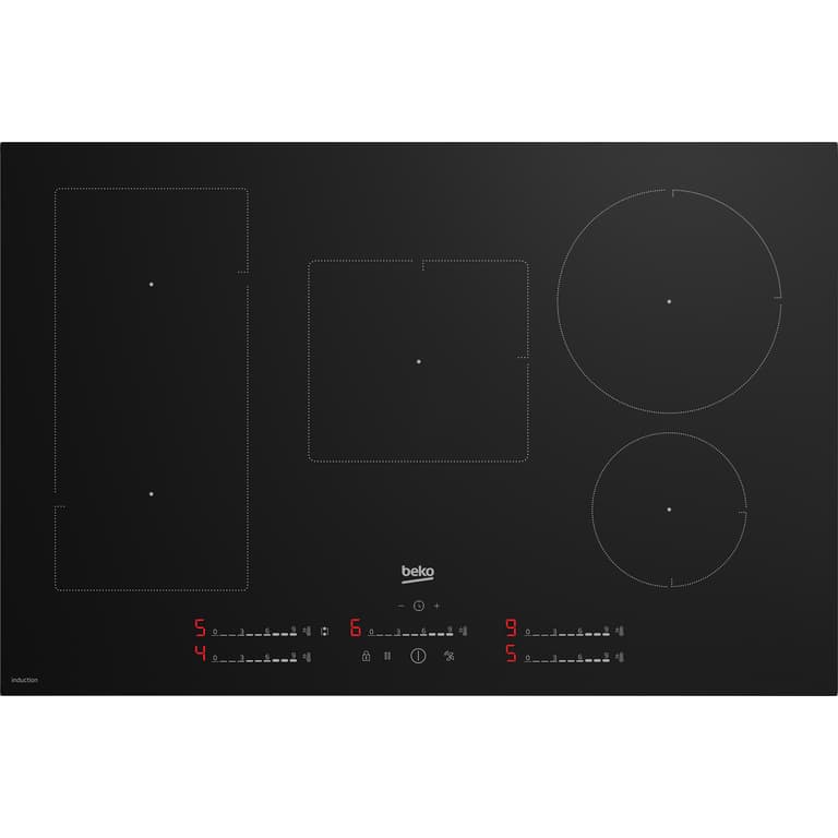 80cm Induction Hob with IndyFlex