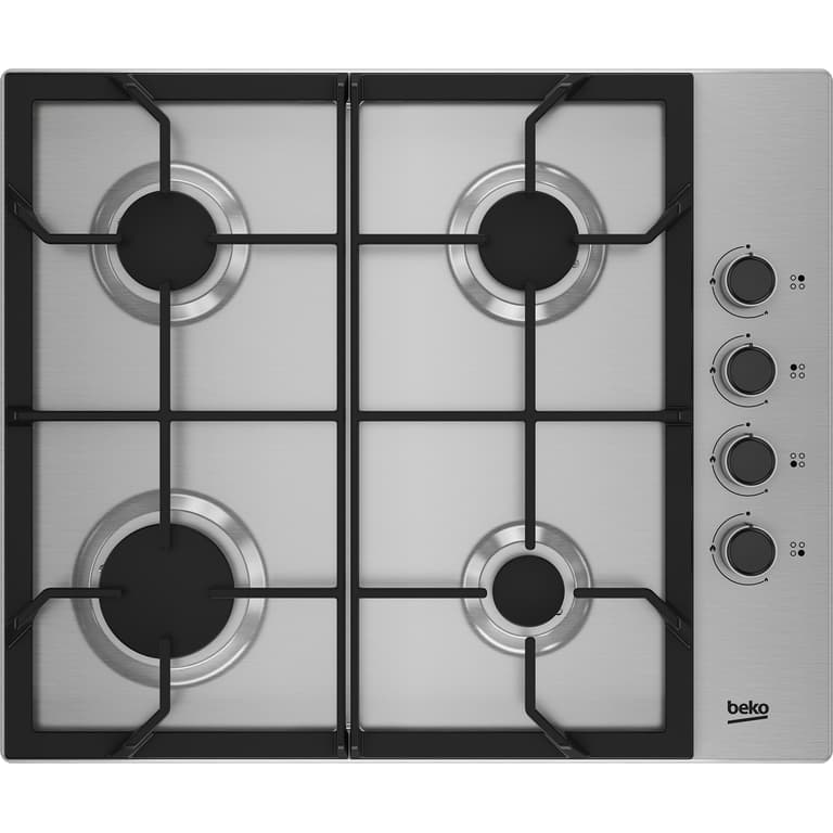 60cm Gas Hob with Side Knob Controls