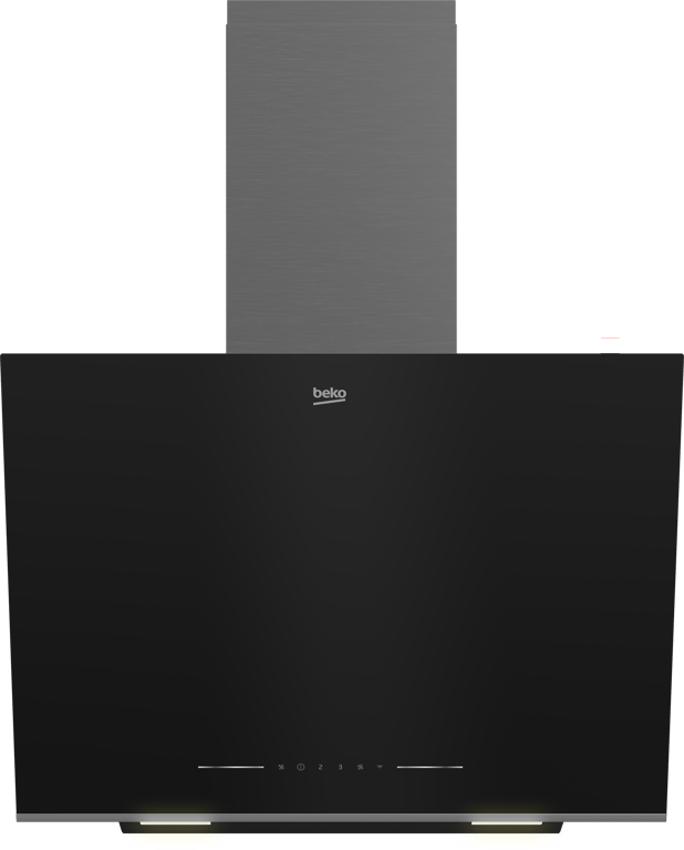 BHCA66341BBH Discover a stylish and practical solution for maintaining a clean and hygienic kitchen with this 60cm inclined hood. Featuring our innovative HeatSense technology, this hood automatically adjusts its power based on the heat level between the hob and hood, providing optimal and efficient ventilation. There's even a powerful booster function that's up to 65% more powerful than the maximum setting, ensuring effective removal of steam, smoke, and unwanted cooking odours.