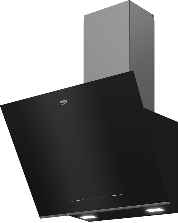 BHCA66341BBH Discover a stylish and practical solution for maintaining a clean and hygienic kitchen with this 60cm inclined hood. Featuring our innovative HeatSense technology, this hood automatically adjusts its power based on the heat level between the hob and hood, providing optimal and efficient ventilation. There's even a powerful booster function that's up to 65% more powerful than the maximum setting, ensuring effective removal of steam, smoke, and unwanted cooking odours.