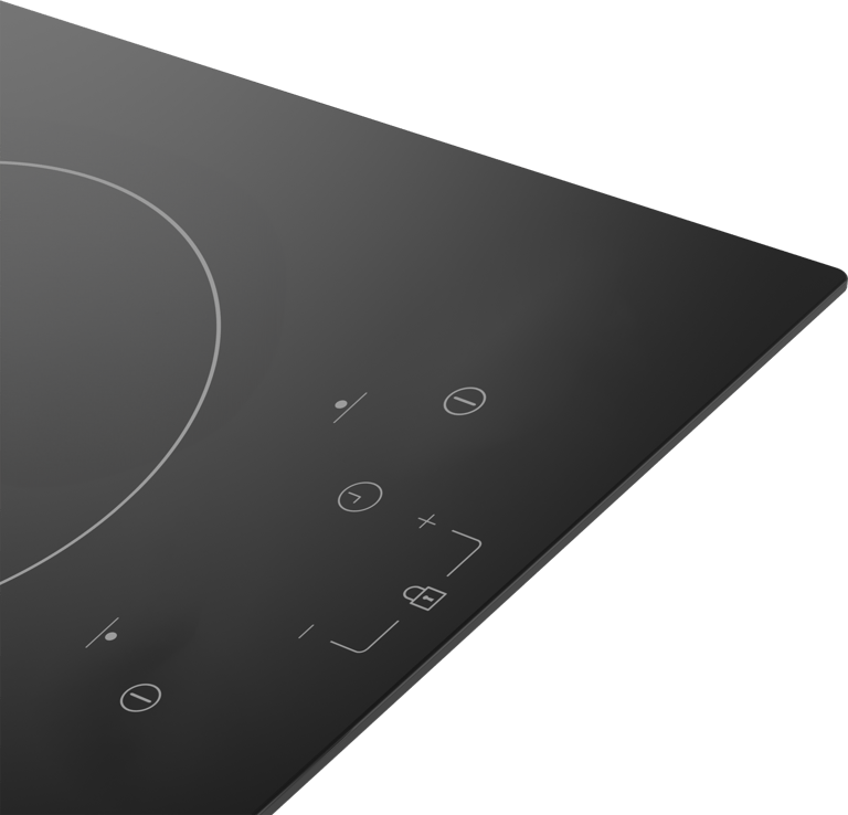 HDMC32410BT Ideal for compact kitchens, this 30cm Ceramic Hob with Touch Controls boasts a user-friendly touch control display and offers six adjustable power levels. Crafted with high-quality, durable glass, its smooth surface adds a touch of style and is easy to clean.