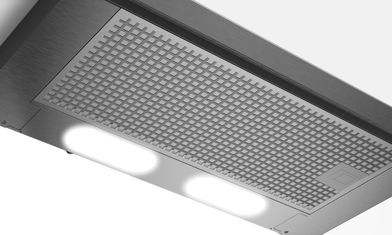 HNT61220XH Enhance your kitchen with the addition of this stylish and practical 60cm telescopic hood. Beyond its aesthetic appeal, this hood contributes significantly to maintaining a clean and healthy environment for your family by effectively reducing airborne grease. The convenience also extends to easy cleaning, thanks to the dishwasher-compatible cassette filters, saving you both time and effort.