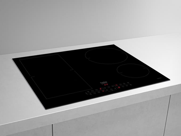 HII64201MT Perfect for modern kitchens, this 60cm Induction Hob with IndyFlex features a user-friendly touch control display and offers nine adjustable power levels. Using induction hob technology, this model heats the pan directly, ensuring fast and energy-efficient cooking. The added benefit of our IndyFlex technology allows you to seamlessly combine smaller cooking zones, creating a larger zone for accommodating bigger pans with ease.